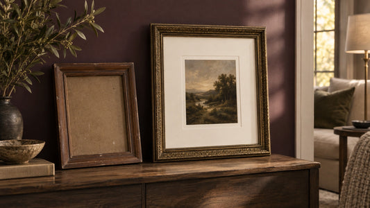 How Do You Make Thrift-Store Picture Frames Look Expensive Without Damaging the Art?